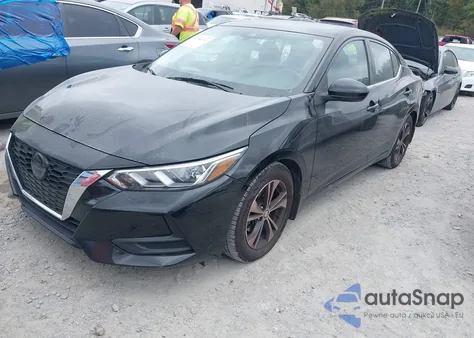 2021 Nissan Sentra Sv Xtronic Cvt z USA, uszkodzony, nr VIN 3N1AB8CV9MY286692